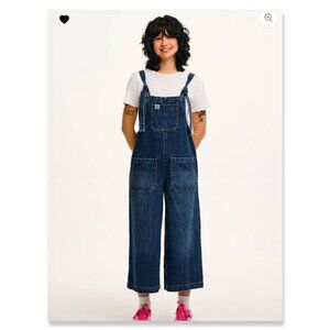 NWT Lucy & Yak Jenny Denim Dungarees Overalls
